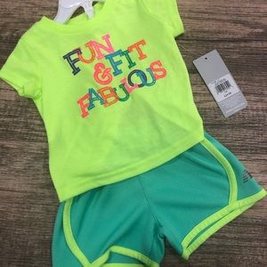🆕 New Balance Shorts Set Toddler NWT 12 months